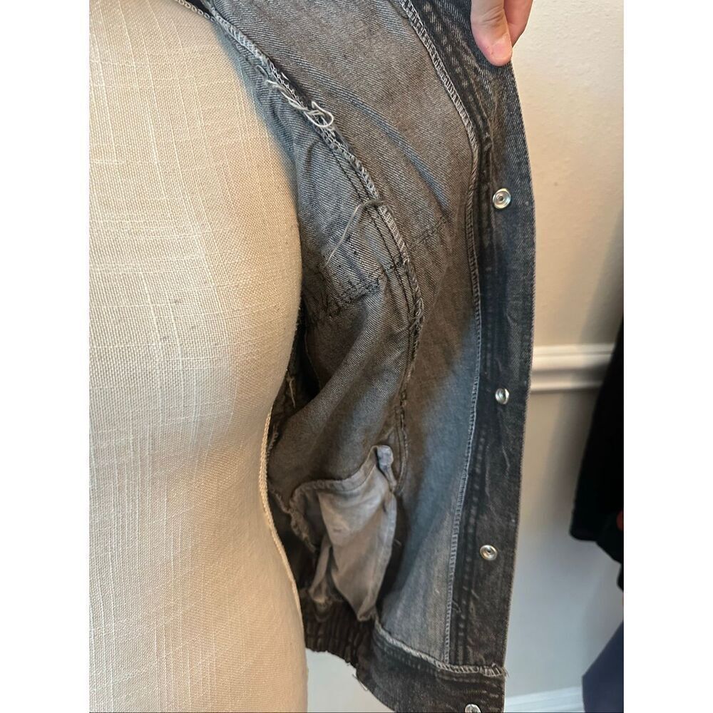 Vintage Embellished Western Denim Jacket Size Large - Picture 14 of 14